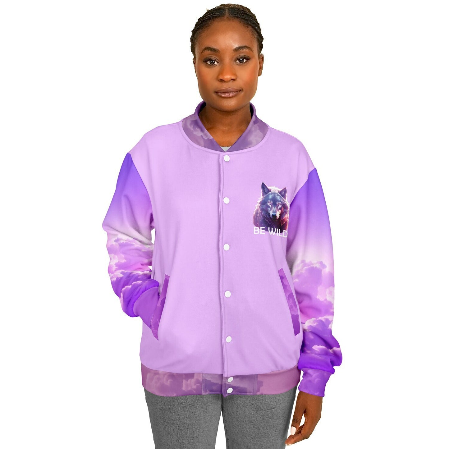 Be Wild - Baseball Jacket