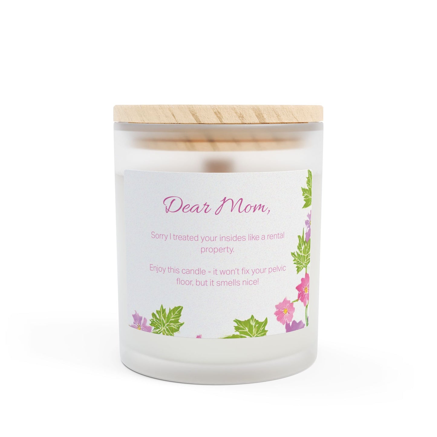 funny mom candle