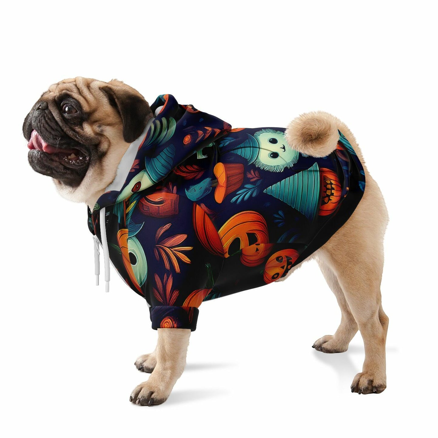 Halloween Dog Zip-Up Hoodie - Cute Creatures