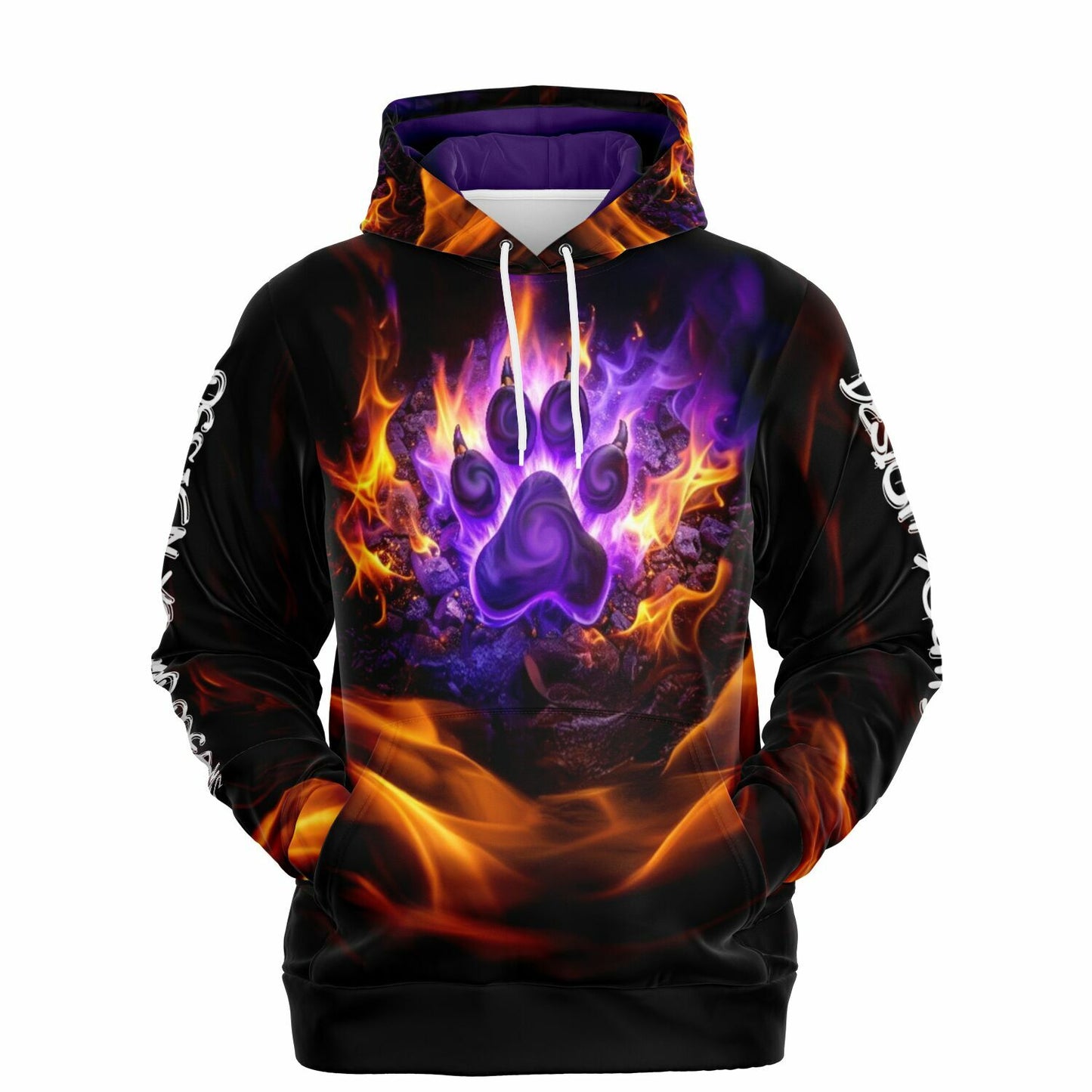 Emberwolf design - Athletic Hoodie