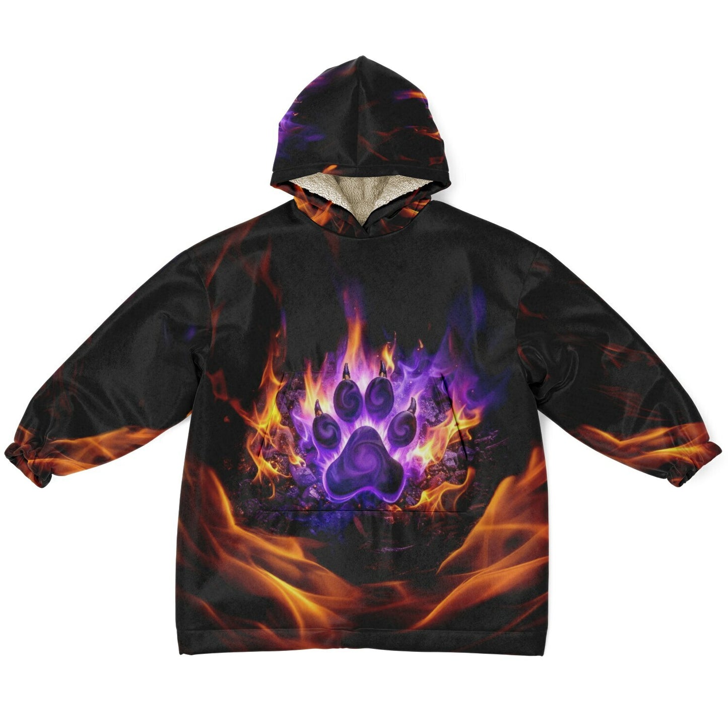 Flaming Paw - Youth Snug Hoodie