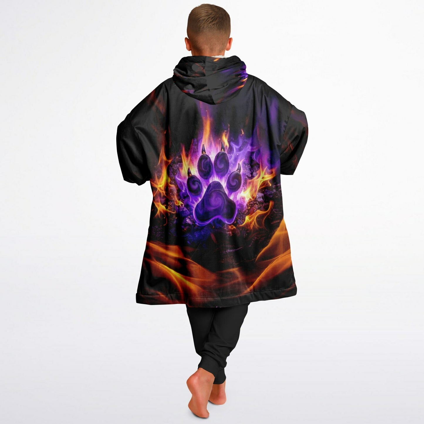 Flaming Paw - Youth Snug Hoodie