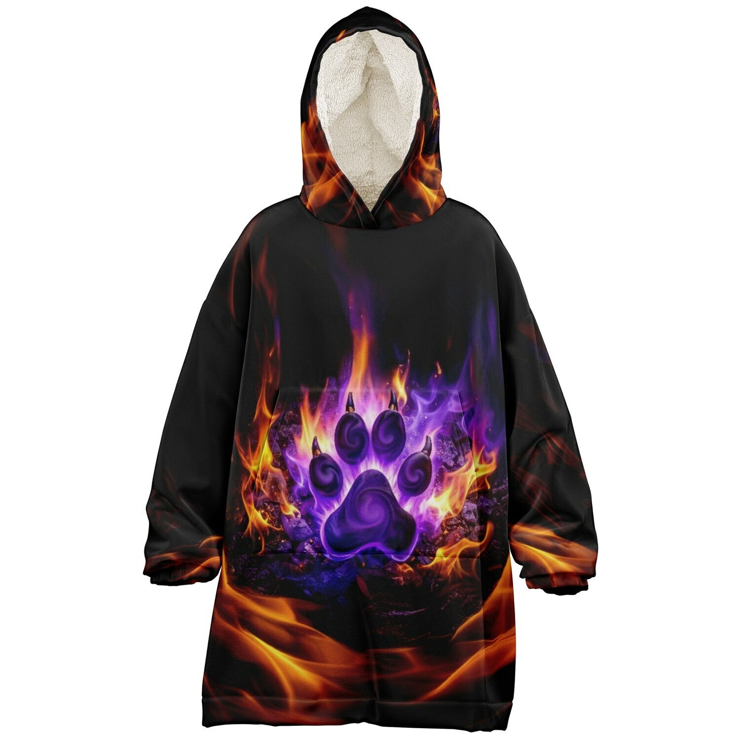 Flaming Paw - Youth Snug Hoodie