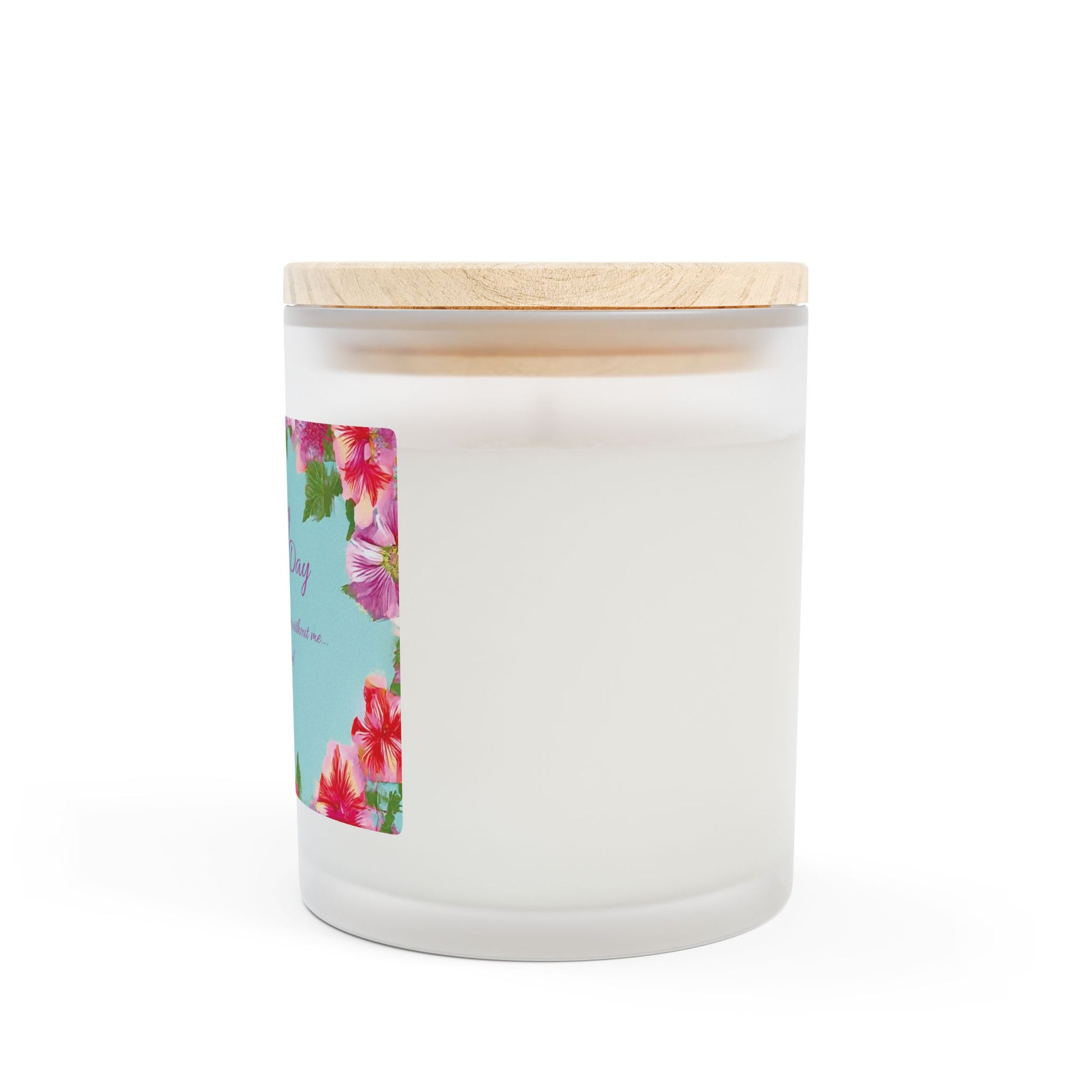 Silly mothers day candle