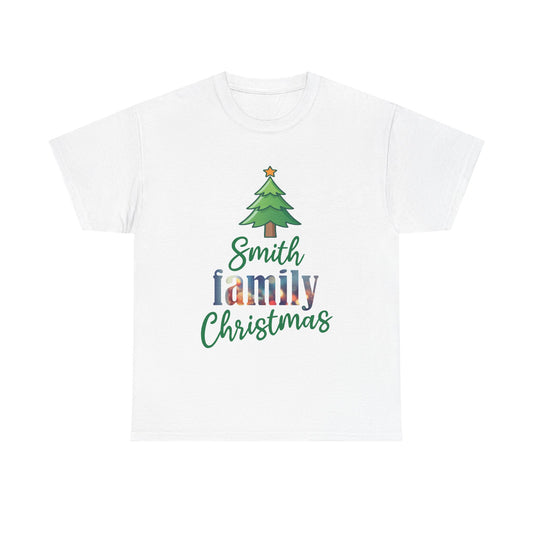 Personalized Family Christmas Tee