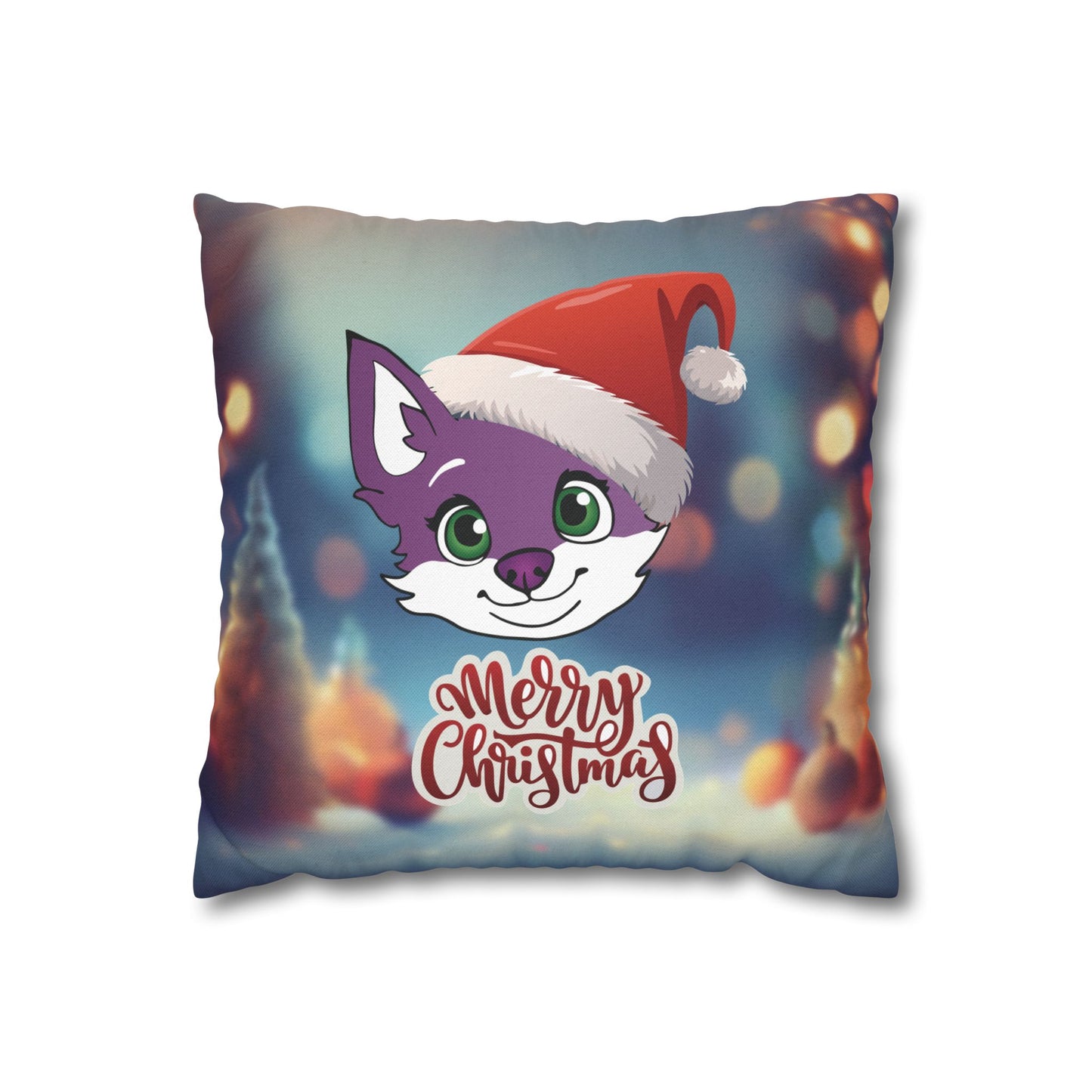 Embercub Christmas pillowcase