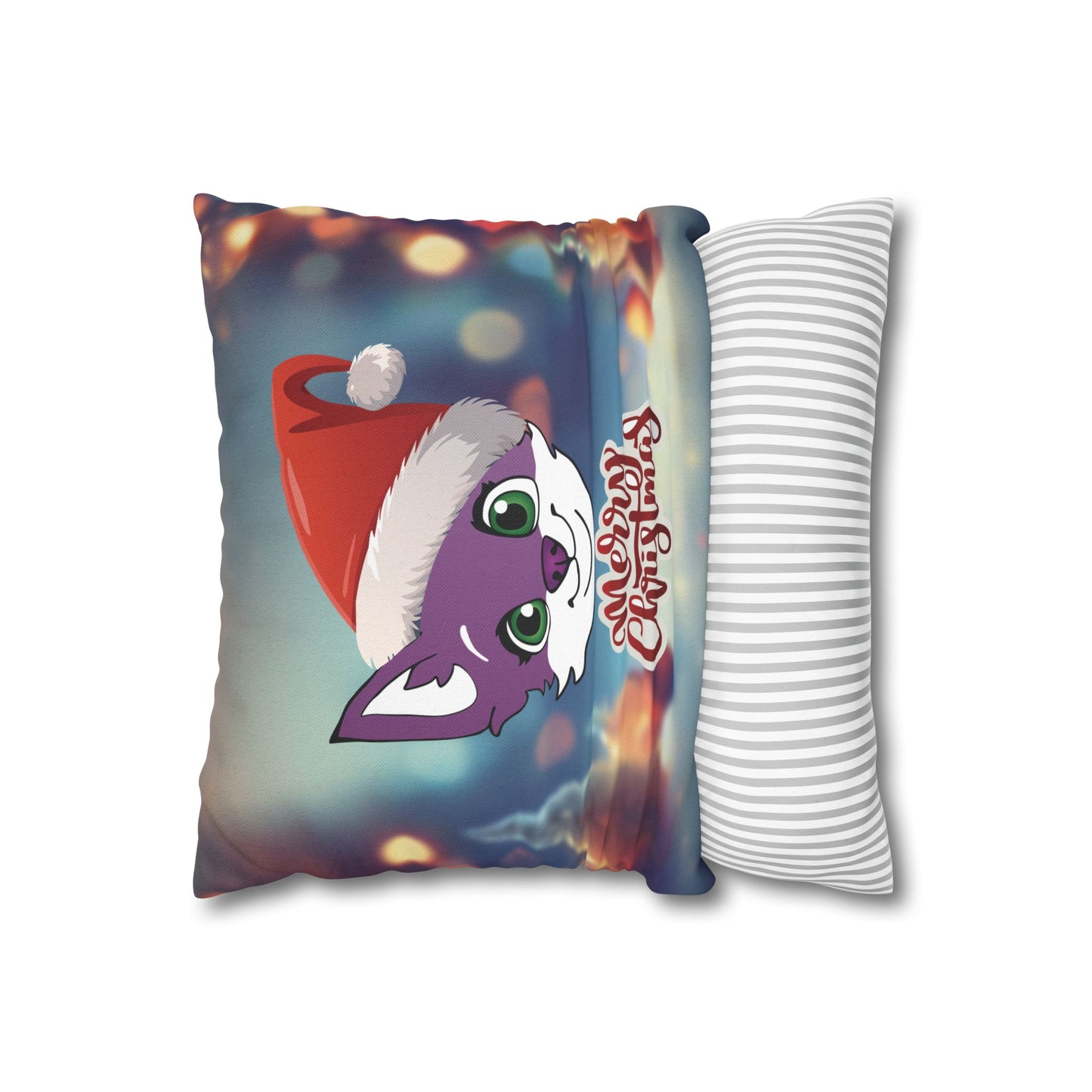 Embercub Christmas pillowcase