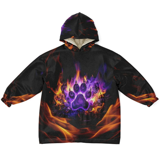 Flaming Paw - Youth Snug Hoodie