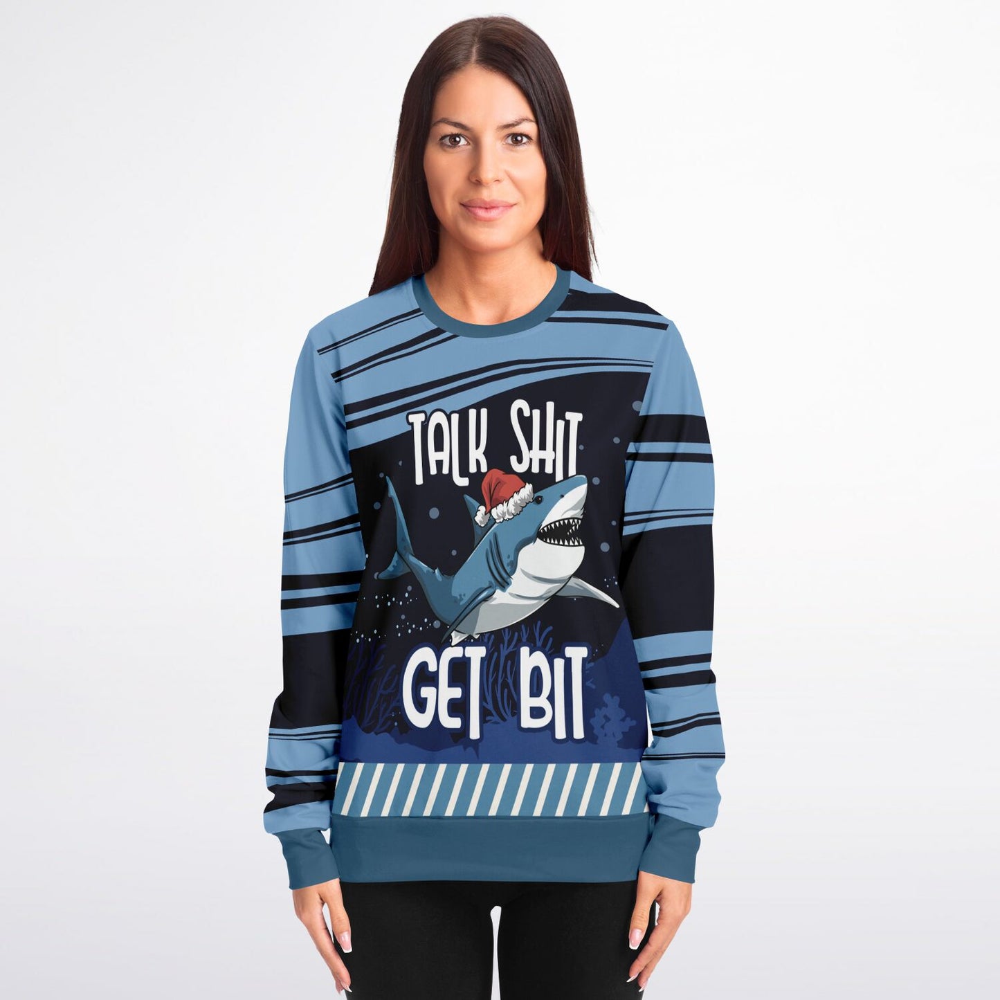 Talk Shit Get Bit Shark Sweatshirt