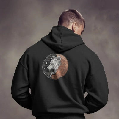 Wild Wolf Zip Hoodie